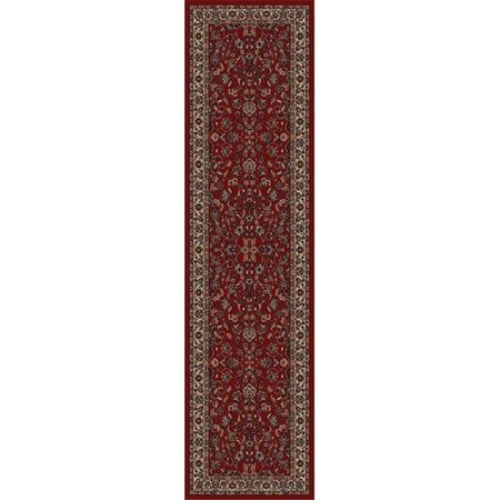 CONCORD GLOBAL 10 ft. 11 in. x 15 ft. Persian Classics Kashan - Red 2020T